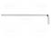 WRENCH: HEX KEY - HEX 5MM - OVERALL LEN: 163MM - PLATING: NICKEL - Kuusiokolo- ja TORX avaimet - WIHA.01207 - 1