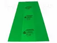 ROSKAPUSSI - ESD - 450X735X990MM - PAKS.: 32,5UM - 110L - 100KPL - LDPE - ESD toimistotarvikkeet - ATS-091-0047 - 2