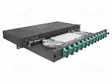 PATCH-VALOKUITUPANEELI - SC DUPLEX - DUPLEX,RACK - MUSTA - RACK 19" - Tietokonetarvikkeet - muut - DELOCK-67007 - 1