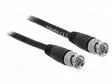KAAPELI BNC-UROS-MOLEMMIN PUOLIN - MUSTA - ØJOH: 6,1MM - 75OHM - Antennijohdot - DELOCK-80087 - 1