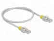 PATCH KAAPELI - S/FTP - CAT: 6A - RJ45-PISTOKE,MOLEMMIN PUOLIN - 0,5M - RJ45 Ethernet kaapelit - DELOCK-80117 - 1