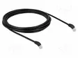 PATCH KAAPELI - S/FTP - CAT: 6A - RJ45 ALAKULMALIITIN,MOLEMMIN PUOLIN - RJ45 Ethernet kaapelit - DELOCK-80277 - 1