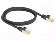 PATCH KAAPELI - S/FTP - CAT 6A - RJ45-PISTOKE,MOLEMMIN PUOLIN - 1M - RJ45 Ethernet kaapelit - DELOCK-80317 - 1