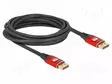 KAAPELI - DISPLAYPORT-PISTOKE,MOLEMMIN PUOLIN - DISPLAYPORT 1.4 - HDMI, DVI, DisplayPort johdot - DELOCK-80607 - 1