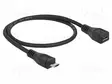 KAAPELI - USB 2.0 - USB B MICRO NAARASLIITIN,USB B MIKROPISTOKE - USB kaapelit ja adapterit - DELOCK-83567 - 1