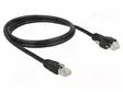 PATCH KAAPELI - S/FTP - CAT: 6 - RJ45-PISTOKE,MOLEMMIN PUOLIN - CU - 1M - RJ45 Ethernet kaapelit - DELOCK-85667 - 2