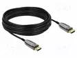 KAAPELI - DISPLAYPORT-PISTOKE,MOLEMMIN PUOLIN - TPU - PIT: - HDMI, DVI, DisplayPort johdot - DELOCK-87107 - 1