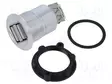 ADAPTERI - USB A-PISTORASIA X2,MOLEMMIN PUOLIN - USB 2.0 - 1÷10MM - USB liittimet - USB-07 - 1