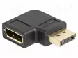 ADAPTERI - DISPLAYPORT 1.4 - MUSTA - HDMI, DVI, DisplayPort johdot - DELOCK-66297 - 1