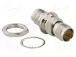 ADAPTERI - TNC NAARAS,MOLEMMIN PUOLIN - ERISTYS: POM - 75OHM - MESSINKI - RF adapterit - 122347 - 1