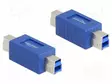 ADAPTERI - USB B PISTOKE,MOLEMMIN PUOLIN - USB kaapelit ja adapterit - DELOCK-67227 - 1