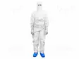 CLEANROOM-TARVIKKEET: HAALARI - VALKOINEN - M - CLEANROOM - 1÷100GOHM - Työ- ja suojavaatteet - ATS-600-5007 - 1