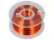 HOPEOITU KUPARILANKA - 0,1MM - ORANSSI - Hopeoitu kuparilanka - D-LD10-7 - 1