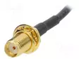 KAAPELI - 100MM - MMCX UROS,SMA NAARAS - KULMA,SUORA - Antennijohdot - AD.ANT.017 - 2