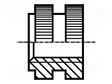 KIERREINSERTTI - MESSINKI - M3 - BN 1037 - DIN 16903D - Kierreinsertit - B3BN1037 - 1