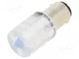 LED LAMPPU - SININEN - BA15D,T20 - 24VDC - 24VAC - MUOVI - -20÷60°C - Merkkivalot ja pienoislamput - 18560357 - 1