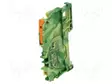 LIITIN: KISKO-2102 - 24A - 800V - PUSH-IN - KELTA-VIHREÄ - 0,25÷2,5MM2 - Kiskoliittimet - 2102-1207 - 1