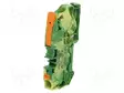LIITIN: KISKO-2110 - 57A - 600V - PUSH-IN - KELTA-VIHREÄ - 0,5÷16MM2 - Kiskoliittimet - 2110-5207 - 1