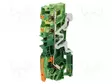 LIITIN: KISKO-2104 - 32A - 800V - PUSH-IN - KELTA-VIHREÄ - 0,5÷6MM2 - Kiskoliittimet - 2104-5307 - 1