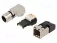LIITIN: RJ45 - PISTOKE - PIN: 8 - CAT: 6A - SUOJATTU - 8P8C - 5,5÷10MM - IDC - RJ liittimet - 21700637 - 1