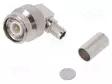 LIITIN: TNC - PISTOKE - UROS - 90° KULMA - 50OHM - JOHTOON - KULLATTU - TNC liittimet - J01010A0037 - 1