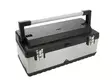 STAINLESS STEEL TOOLBOX WITH ALUMINIUM HANDLE - 590 x 280 x 255mm - Työkalulaukut ja säilytyslokerot - OTBA7 - 10