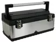 STAINLESS STEEL TOOLBOX WITH ALUMINIUM HANDLE - 590 x 280 x 255mm - Työkalulaukut ja säilytyslokerot - OTBA7 - 8