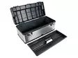 STAINLESS STEEL TOOLBOX WITH ALUMINIUM HANDLE - 590 x 280 x 255mm - Työkalulaukut ja säilytyslokerot - OTBA7 - 9