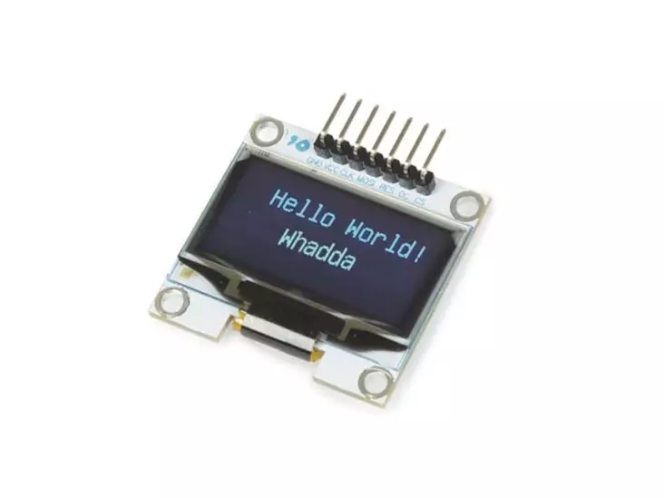 1.3 TUUMAN OLED-NÄYTTÖ ARDUINO®:LLE (SH1106-AJURI, SPI) - Arduino moduulit - WPI437 - 1