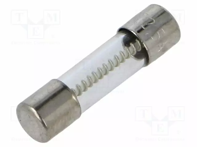 LIERIÖMÄINEN,LASISULAKE - 2,5A - 250VAC - Sulakkeet 5x20mm - hitaat - 0034.5047 - 1