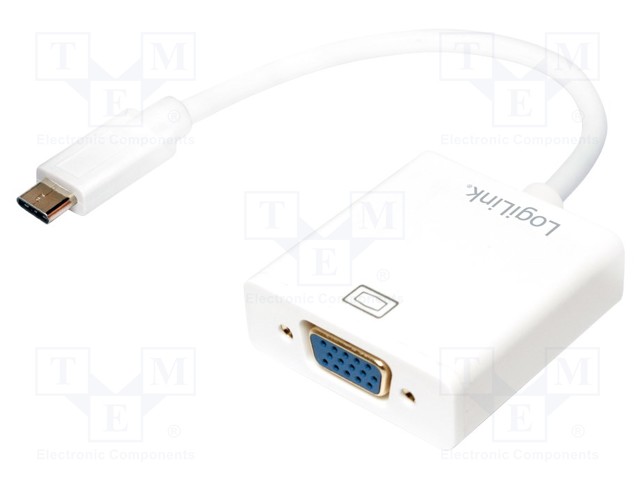 ADAPTERI - USB 3.0 - D-SUB 15PIN HD-PISTORASIA,USB C PISTOKE - USB kaapelit ja adapterit - UA0237 - 1