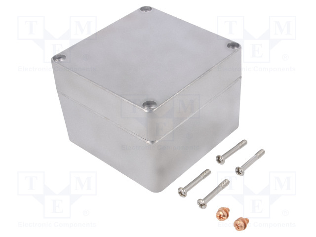 ASENNUSKOTELO - X: 120MM - Y: 122MM - Z: 91MM - 68 - ALUMIINI - Yleiskäyttöiset kotelot - RT-31068007 - 1