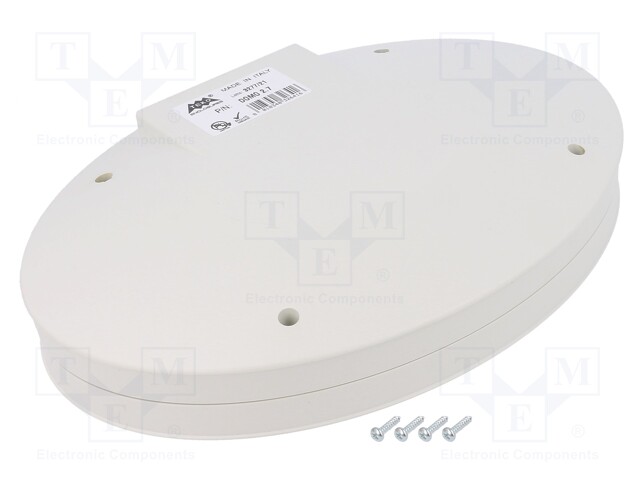ASENNUSKOTELO - X: 180MM - Y: 250MM - Z: 53MM - DOMOTEK - ABS - Yleiskäyttöiset kotelot - DOMO2.7 - 1