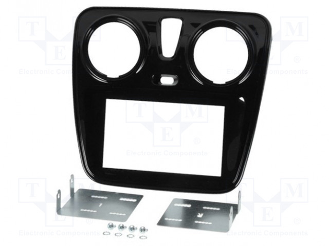 AUTORADION KEHYS - DACIA - 2 DIN - MUSTA - Kehykset autoradioille - RAM-40.262.7 - 1