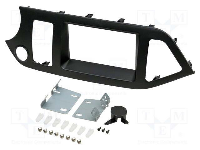 AUTORADION KEHYS - KIA - 2 DIN - MUSTA - Kehykset autoradioille - RAM-40.917 - 1