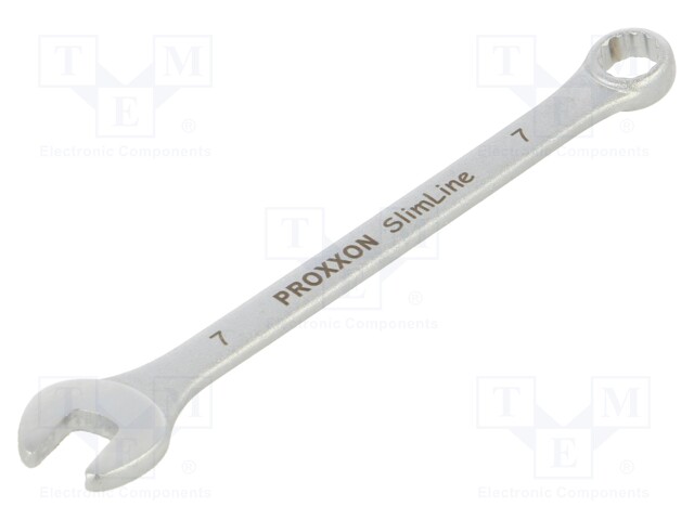 WRENCH: COMBINATION SPANNER - DOUBLE-SIDED - 7MM - SLIMLINE - Vääntötyökalut ja kiintolenkit - PR23907 - 1
