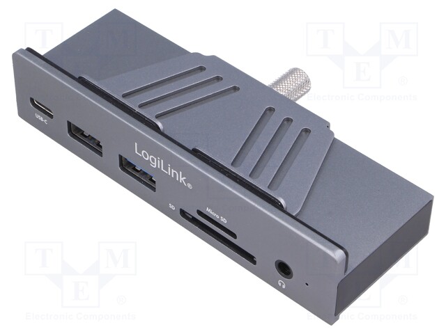 USB HUB - USB 3.0,USB 3.2 - MICROSD,SD - ULTRA HD 4K - HARMAA - 5GBPS - Tietokonetarvikkeet - muut - UA0347 - 1