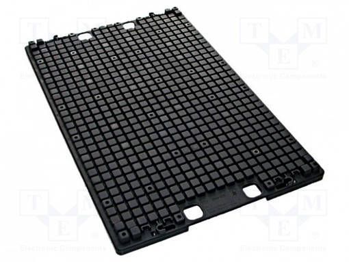 JALUSTA LEVYILLE - ESD - 557X357X22MM - MUSTA - ESD rasiat, laatikot - ERS-253040007 - 1