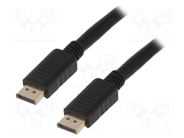 KAAPELI - DISPLAYPORT-PISTOKE,MOLEMMIN PUOLIN - DISPLAYPORT 1.2 - HDMI, DVI, DisplayPort johdot - CV0077 - 1