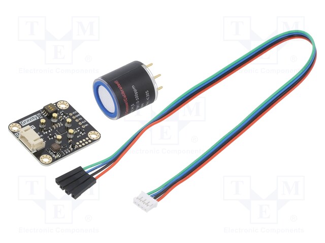 KAASUANTURIKONSENTRAATIO - RIKKIVETY (H2S) - SÄHKÖKEMIALLINEN - Ympäristöanturit - DF-SEN0467 - 1