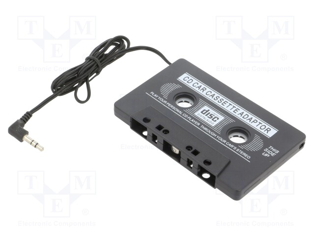 KASETTIADAPTERI - 3.5MM STEREO - Autopistokelaturit ja virtalähteet - SAVFMTRANSTR-07 - 1