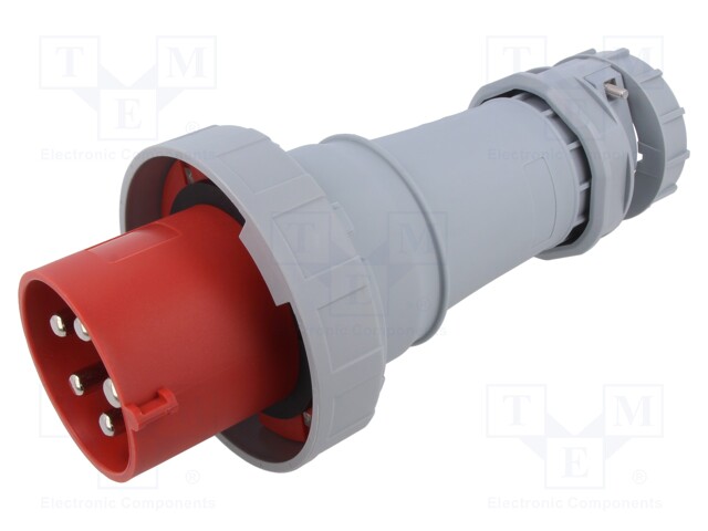 KOJELIITIN UROS - 125A - 400V - IEC 60309 - IP67 - PIN: 5 - AC liittimet ja rungot - QX1447 - 1