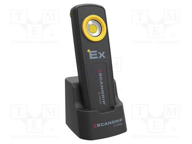 LAMPUN: TARKASTUSLAMPPU - 6000K - IP65 - VARREN KANSSA - W: 70MM - 12H - LED-työvalot ja valonheittimet - SCANGRIP-03.5617 - 1