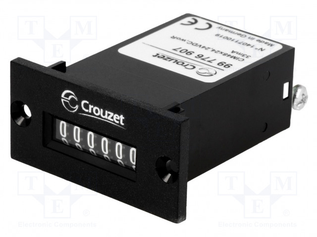 LASKURI: SÄHKÖMEKAANINEN - MEKAANINEN ILMAISIN - IMPULSSIT - 999999 - Digitaaliset ja mekaaniset laskurit - CROUZET99776907 - 1