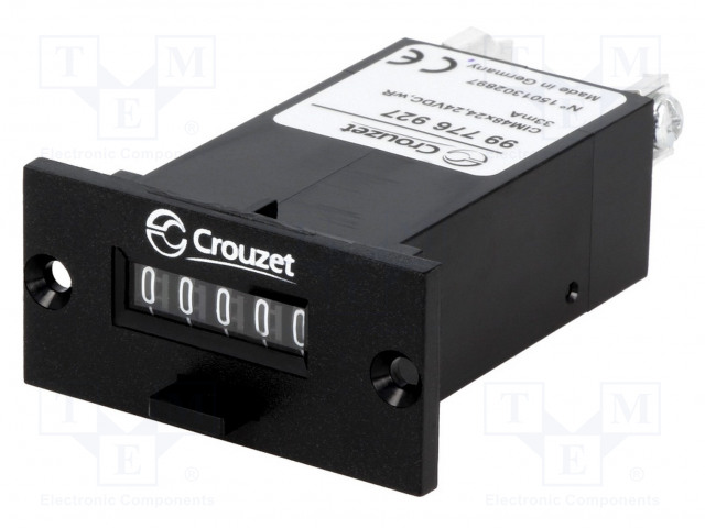 LASKURI: SÄHKÖMEKAANINEN - MEKAANINEN ILMAISIN - IMPULSSIT - 99999 - Digitaaliset ja mekaaniset laskurit - CROUZET99776927 - 1