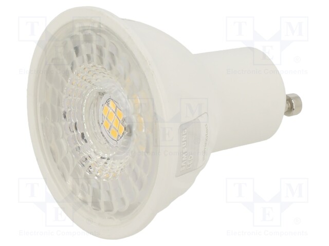 LED LAMPPU - NEUTRAALIVALKOINEN - GU10 - 220/240VAC - 445LM - P: 6W - LED lamput - VT-247 - 1