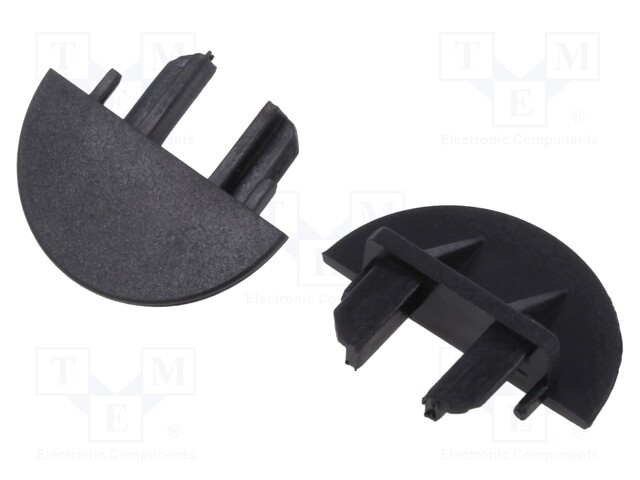 LED PROFIILIN PÄÄTYPALA - MUSTA - MICRO-NK - Profiilit LED nauhoille - K-C24427C07 - 1