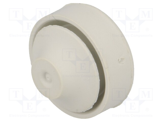 LÄPIVIENTI - EPDM - VAALEANHARMAAA - PANEELIN PAKS: 0,5÷2MM - KOKO: M12 - Läpivientirenkaat - FEM4-7 - 1