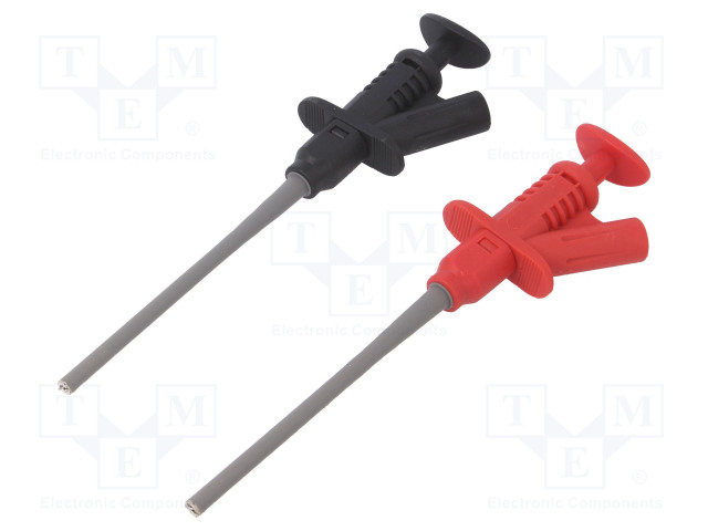 MITTAUSKOUKKU - BANAANILIITIN 4MM PISTORASIA - PIHTIMÄINEN - 5A - Testauskoukut - UTC07 - 1