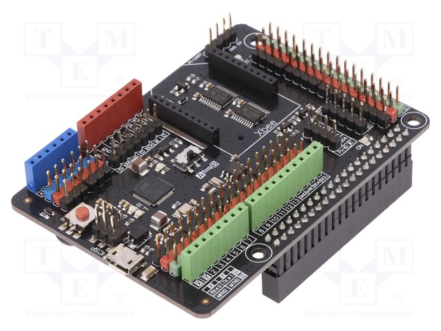 ROBOTIIKKAMODUULI: SHIELD - YLEISMALLI - RASPBERRY PI - 5VDC - Adapterimoduulit - DF-DFR0327 - 1